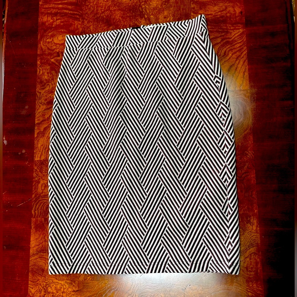 Anthropologie Patterned Skirt